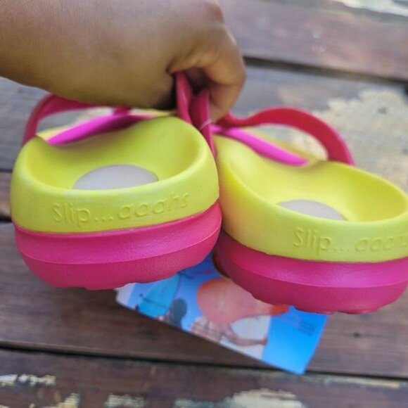 New Slide Flip Flops Thong Sandals Sz 6 - Picture 3 of 8